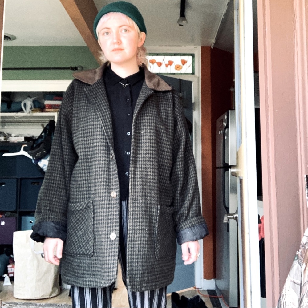 Vintage Wool Barn Coat
